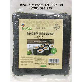 Lá rong biển cuộn kimbap BiBigo 50 lá 100g