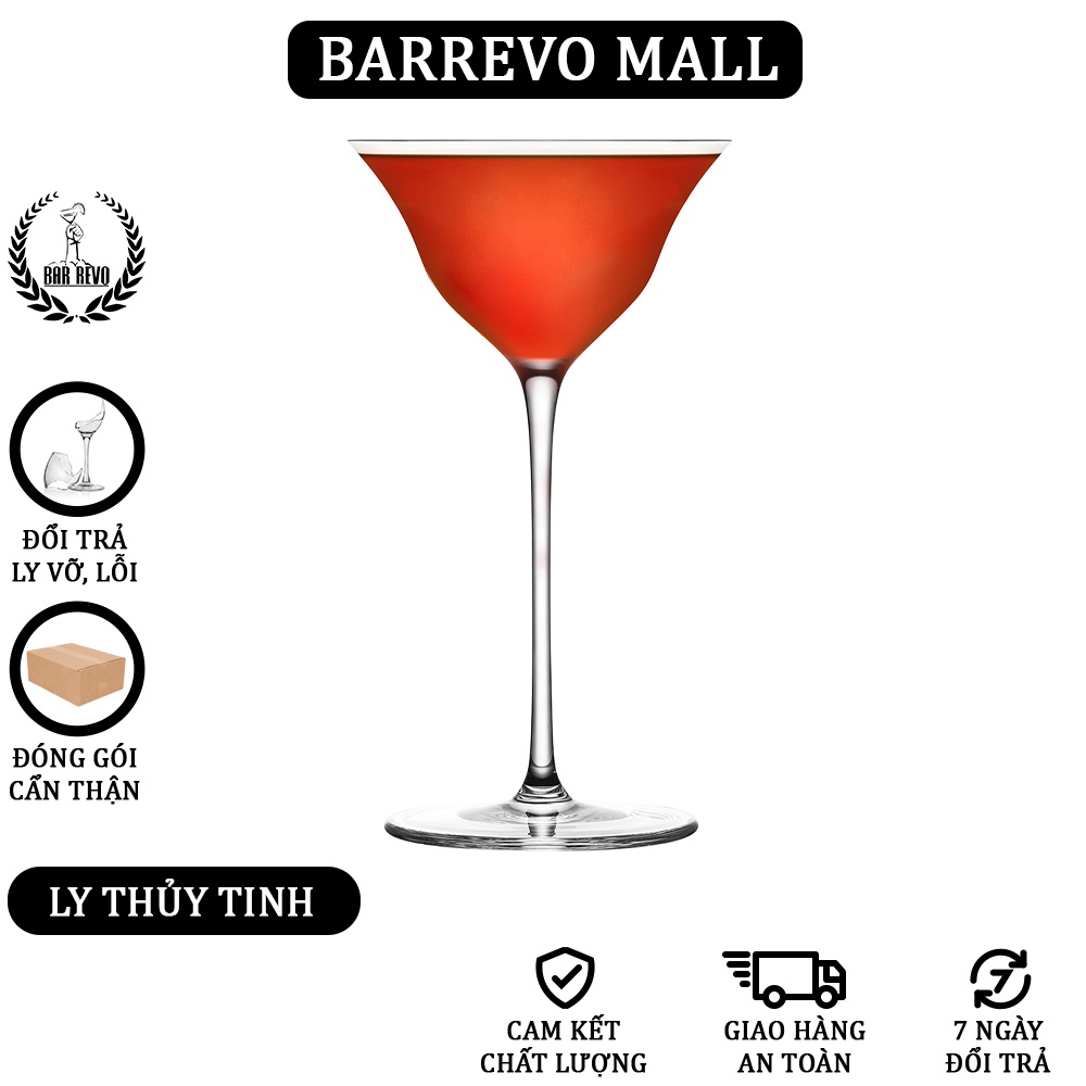 Cocktail Mahattan Glass - Ly Cocktail Thủy Tinh
