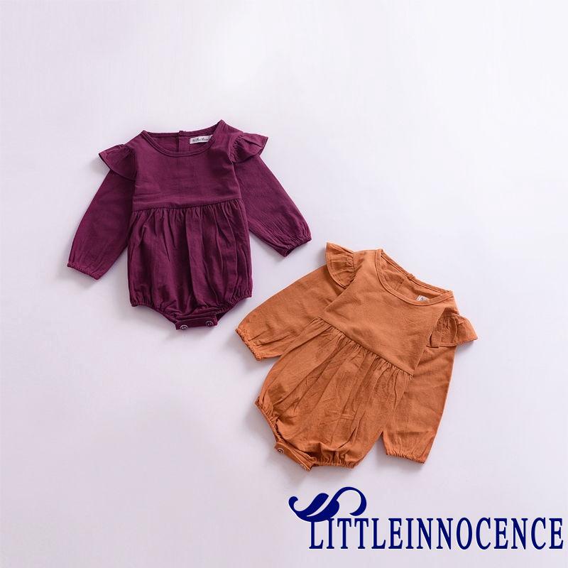 Iii-bộ trang phục tay bướm cho bé gái sơ sinh Bộ áo liền quần cho trẻ mới biết đi
