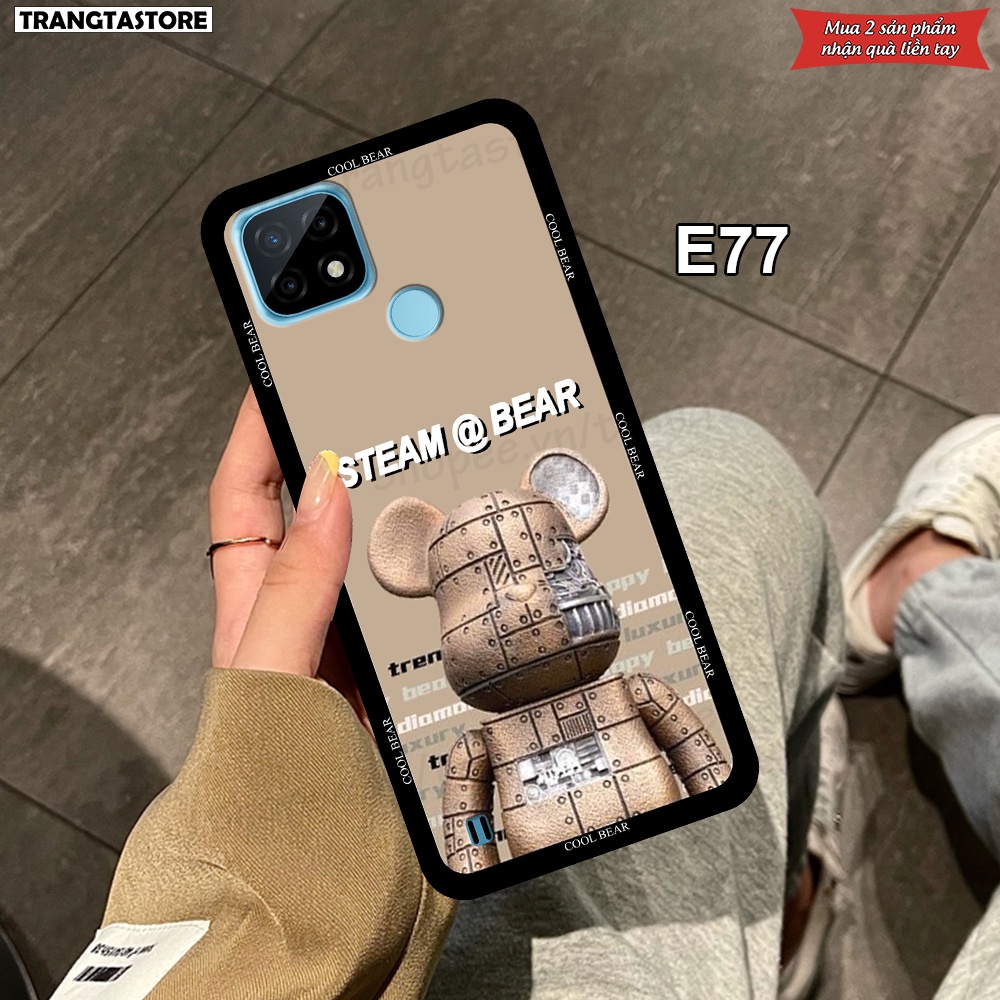Ốp Realme C21 / C21Y / C25 / C25s / C25Y in hình gấu Bearbrick,Metal Style,Doremon siêu dễ thương chất lượng
