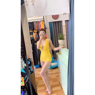 Bikini, đồ bơi liền thân 1 mảnh dây dài buộc eo secxy ozeri ms257