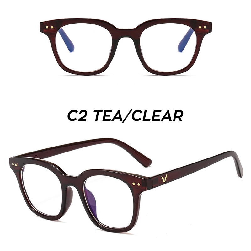 Mắt Kính Chống Bức Xạ Phong Cách Hàn Quốc Cho Nữ