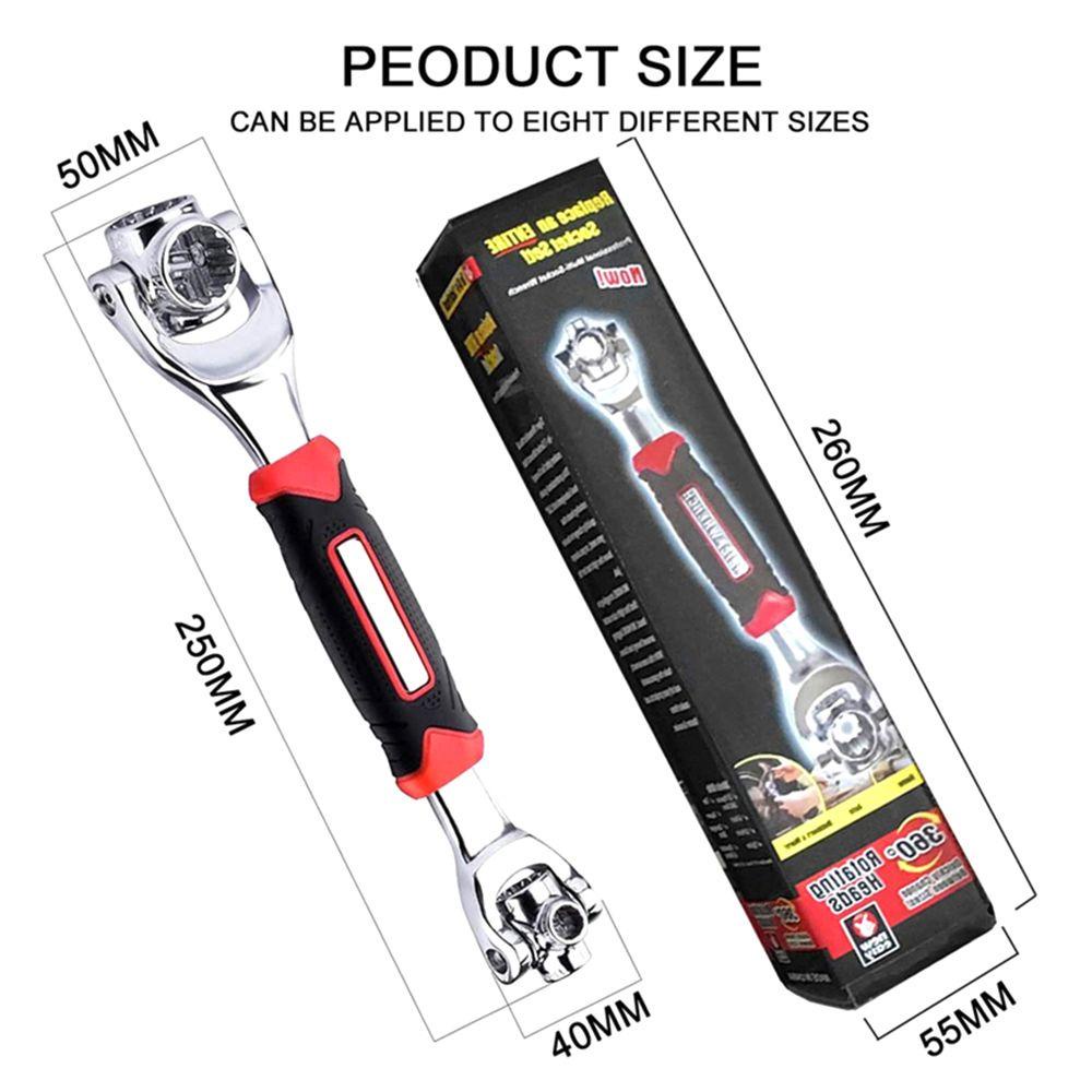 LAKAMIER Cờ Lê Đầu Lục Giác Đa Năng Chuyên Dụng Sửa Chữa Ống Nước Xe Đạp