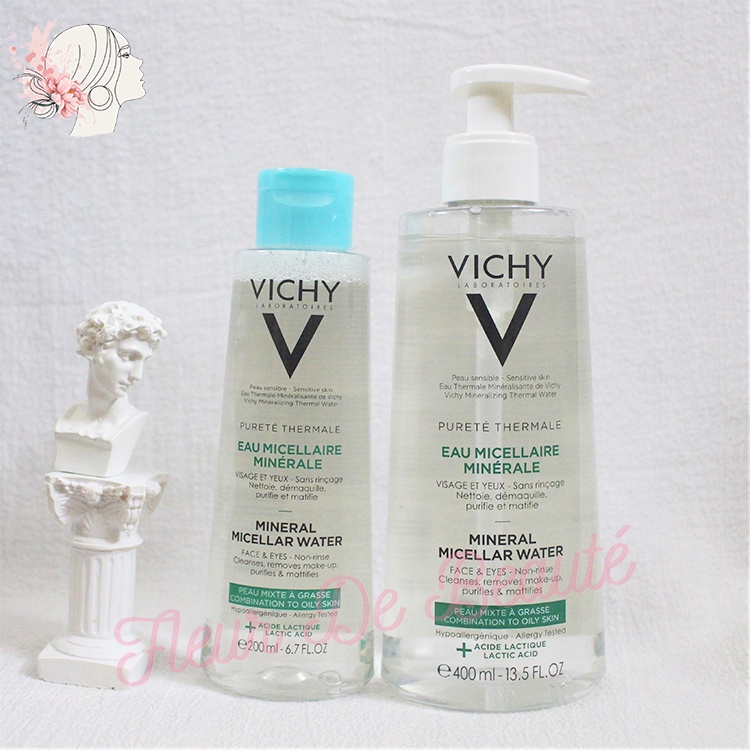 [NHẬP KHẨU] Nước Tẩy Trang Vichy Giàu Khoáng Cho Da Dầu Và Da Hỗn Hợp