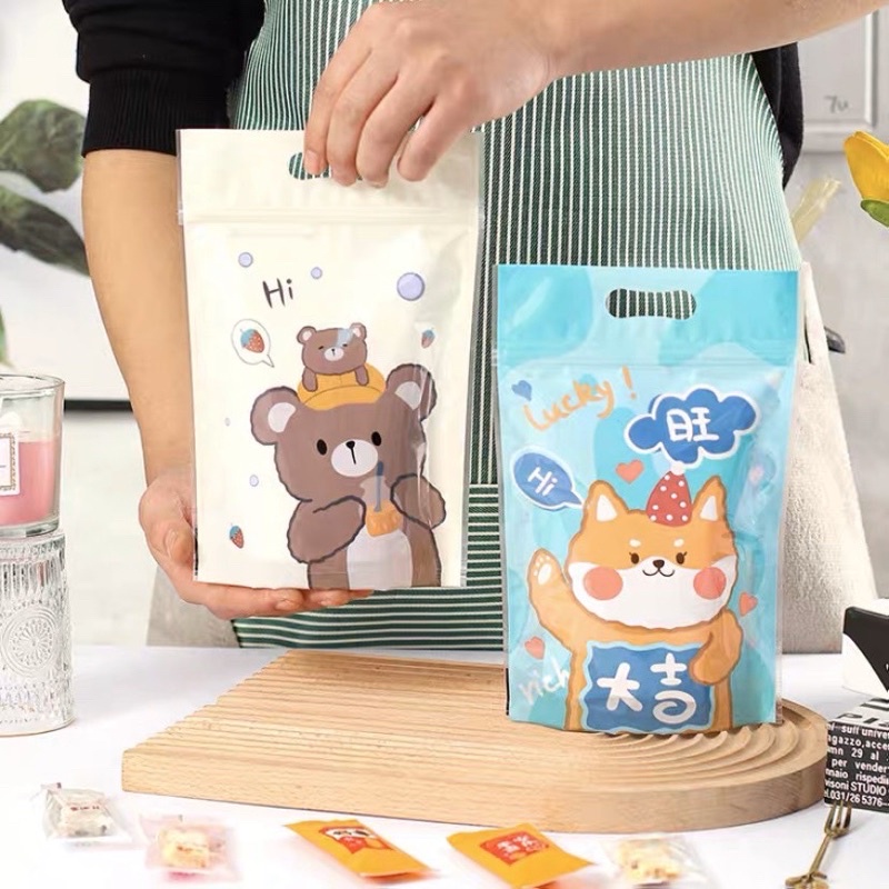 Set 50 túi zip cực dễ thương gồm 04 hình