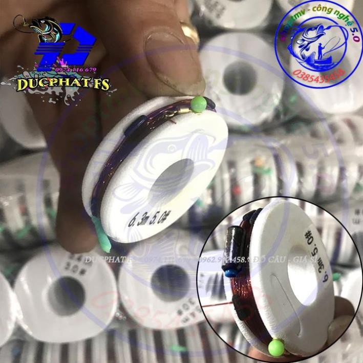 Dây trục câu đài buộc sẵn đầy đủ các kích thước, cước câu
