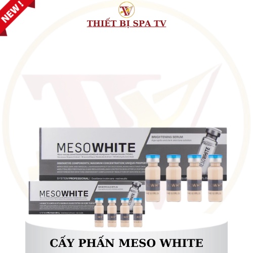 Sale Cấy Phấn Mesowhite, Cấy Phấn Meso White Hàn Quốc, Giúp Da Trắng Mịn, Đều Màu