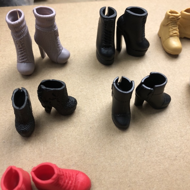 GBB- Giày bốt giày boot cao cổ cho búp bê barbie