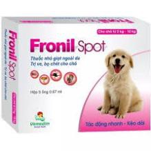 Hanpet.GV- (1 ống) nhỏ gáy trị ve rận (3 loại thần tốc, FRONIL - OT và HK) dạng nhỏ rận dùng cho mọi loại chó