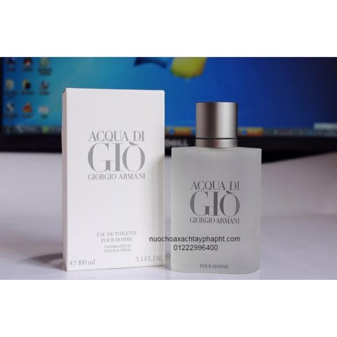 [GIÁ SI] ACQUA DI GIO 100ML NƯỚC HOA NAM HƯƠNG THƠM TƯƠI MÁT