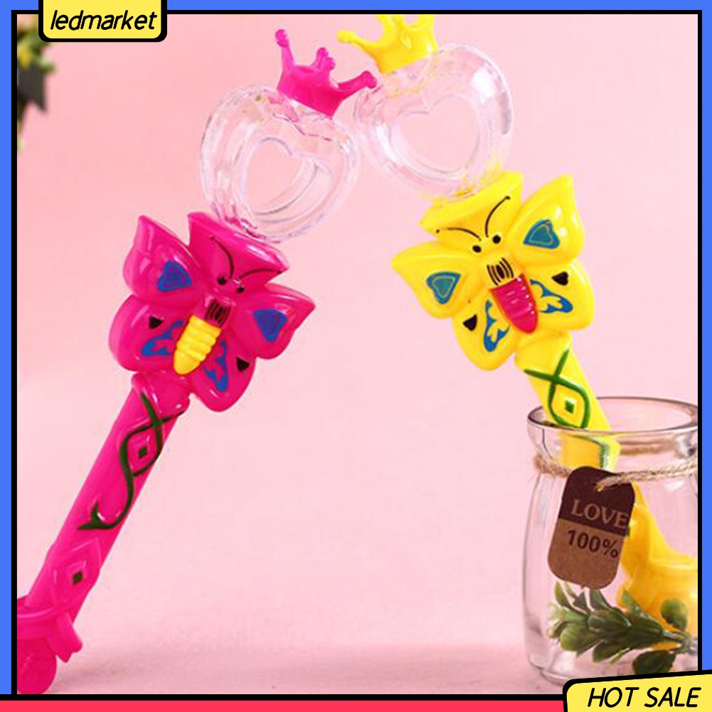 Đồ chơi gậy phép thuật có đèn led kiểu dáng hoạt hình dễ thương cho trẻ em