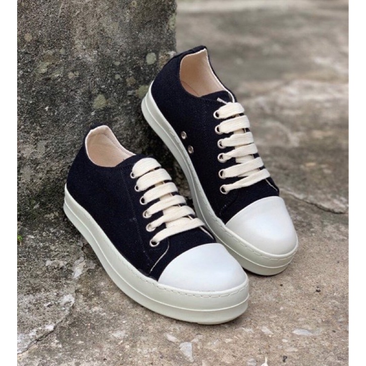 GIÀY THỂ THAO RICK OWEN CỔ THẤP [ Full Bill + Box ] | BigBuy360 - bigbuy360.vn