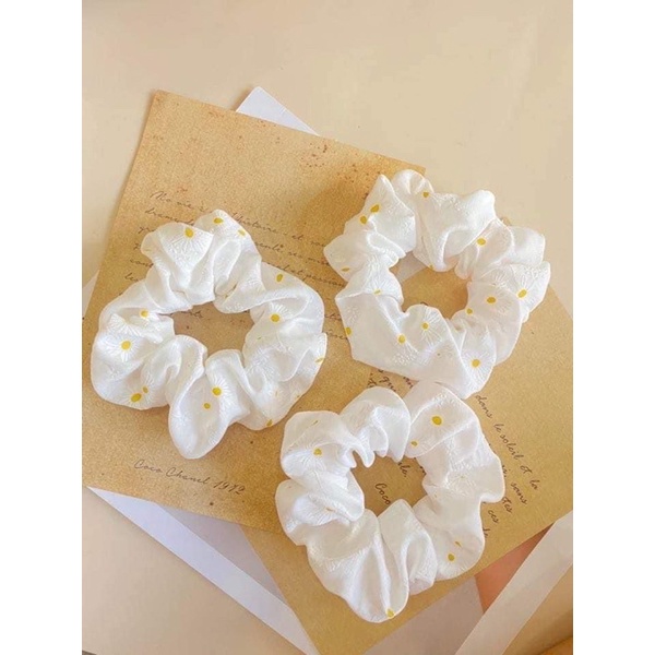 (Nhiều Mẫu) scrunchie cột tóc vải handmade