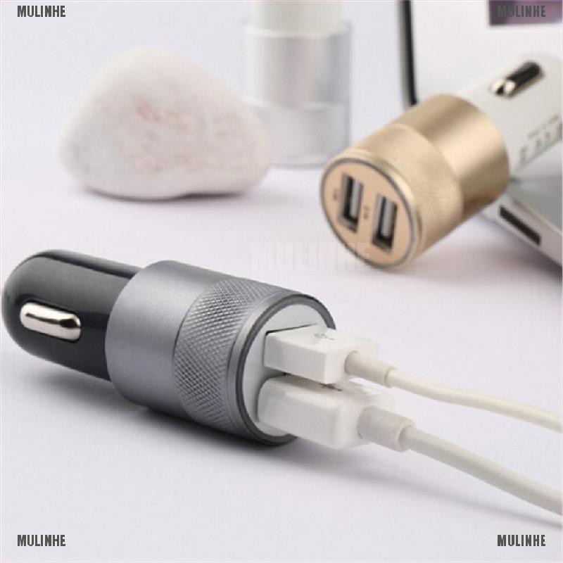 Bộ SạC Nhanh DC 3.1A 2 CổNg USB Cho ĐiệN ThoạI laptop