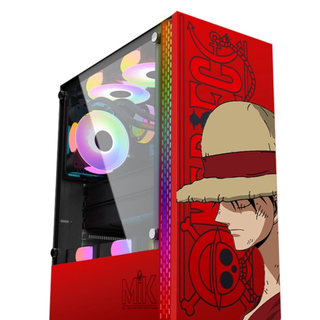 Vỏ Case MIK DT03 RED LUFFY, Thùng Máy Giá Rẻ