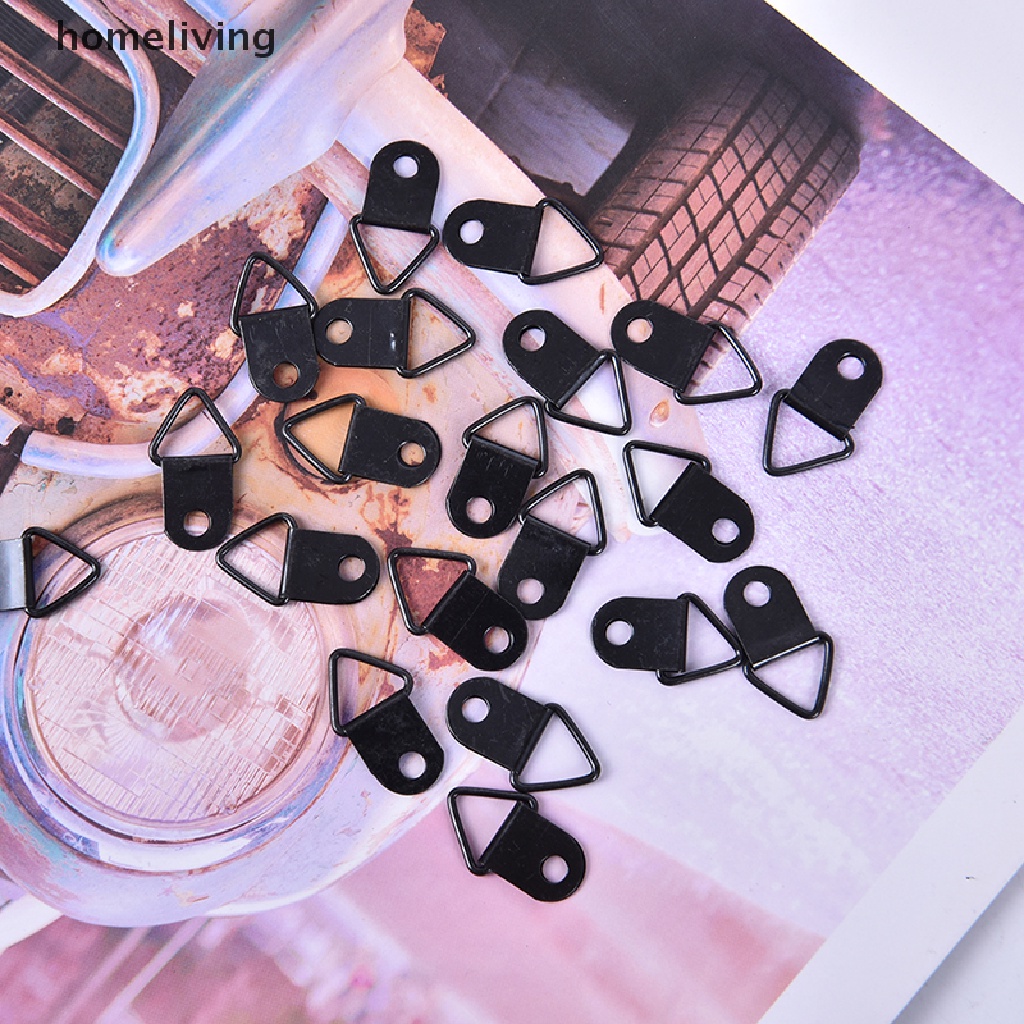 Bộ 20 Móc Treo Khung Ảnh Hình Tam Giác Một Lỗ Tiện Dụng