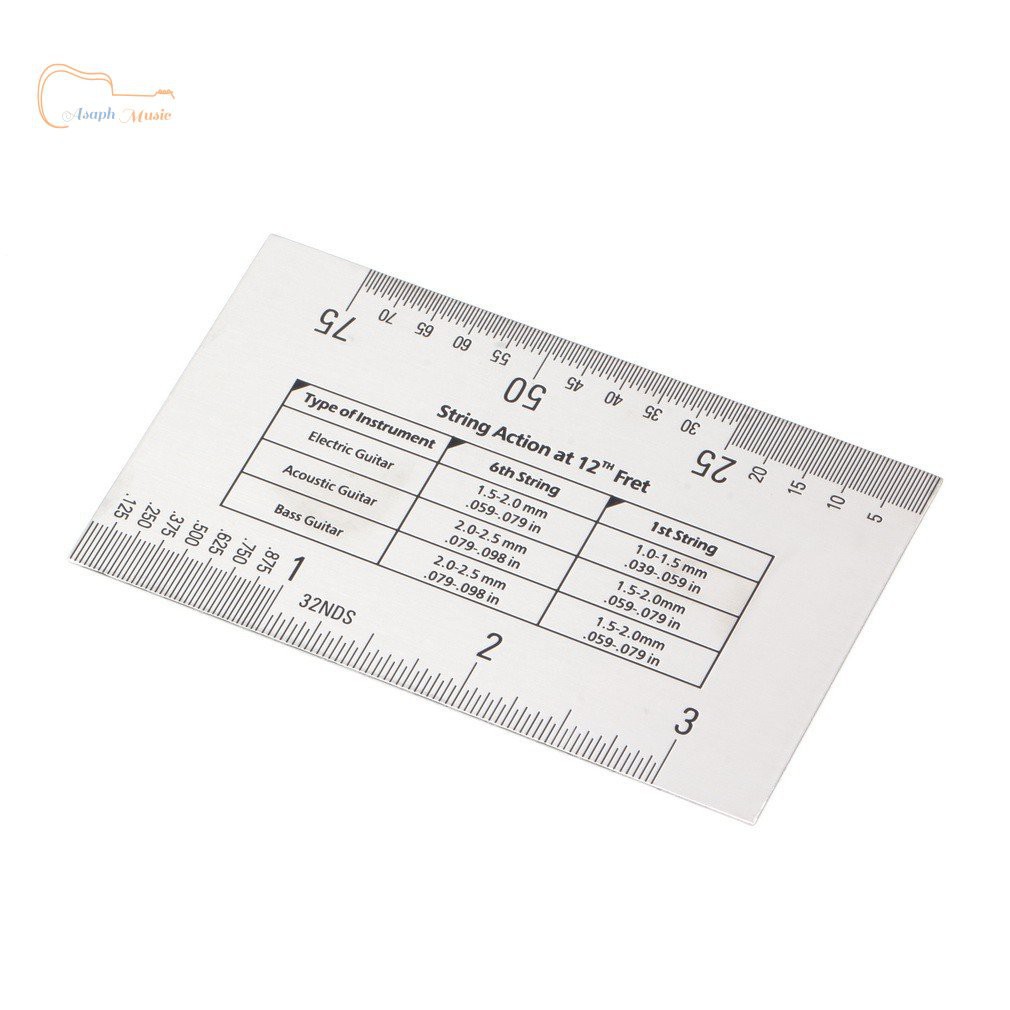 Thước Đo Dây Đàn Guitar