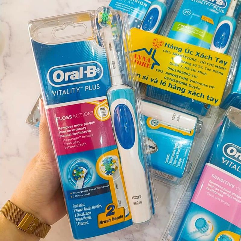 Tổng hợp bàn chải điện oralB đủ loại cam kết hàng chuẩn 100%