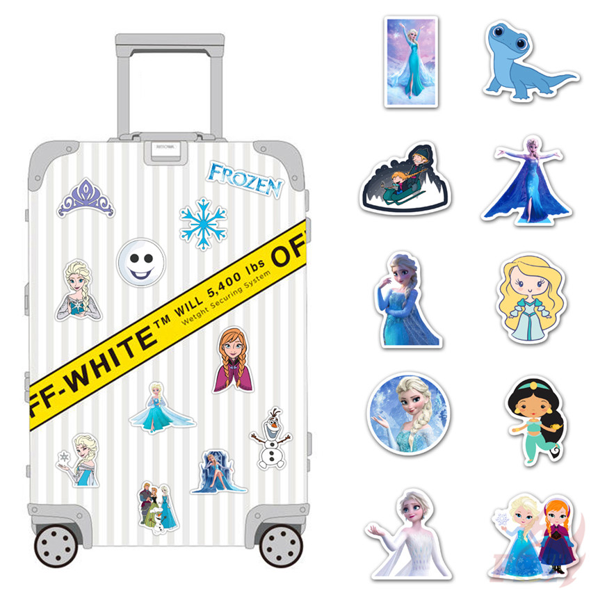 ❉ Frozen - Series 02 Disney Princess Anna Elsa Stickers ❉ 50Pcs/Set Classical Movie DIY Fashion Mixed Doodle Decals Stickers