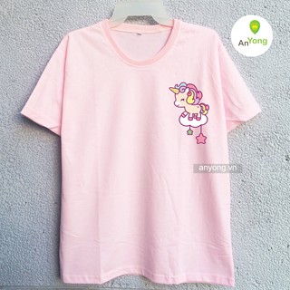 Áo thun kỳ lân Unicorn in ngực áo