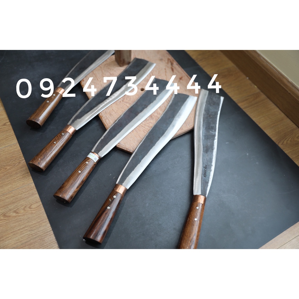 Dao chặt tỉa cây parang 47cm hàng đẳng cấp,chất nhíp xe,cán cẩm chỉ,thách thức bổ xẻ mọi thứ,chặt gà vịt các loại