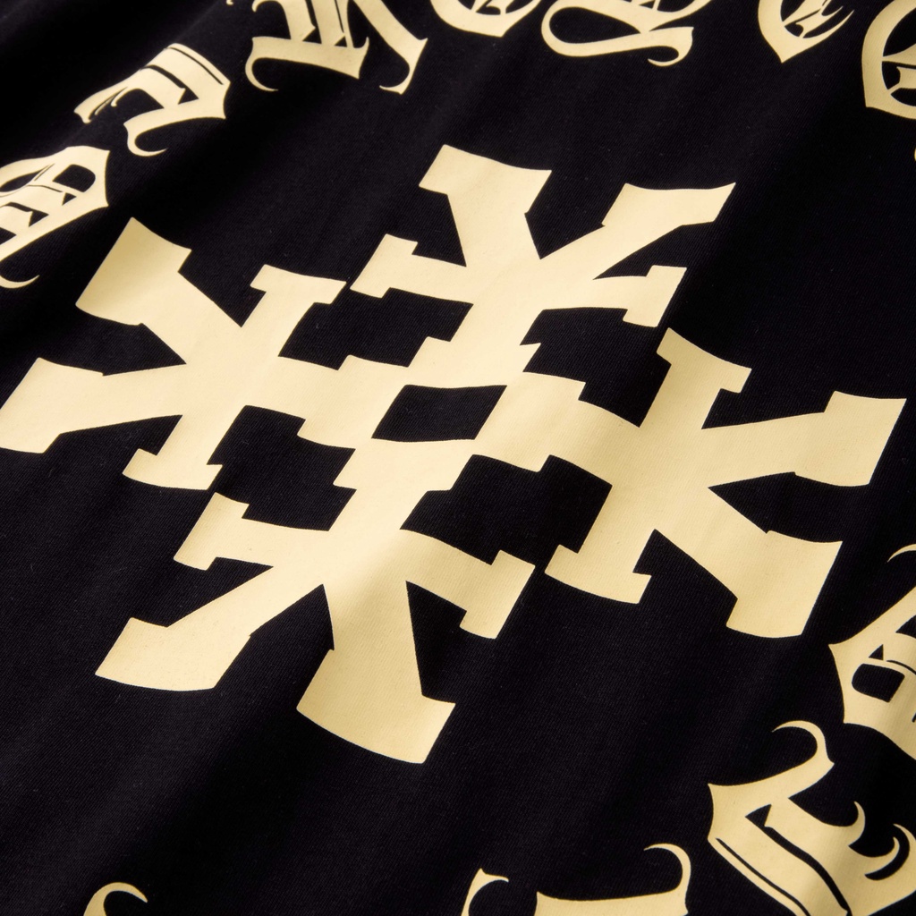 Áo Thun DirtyCoins Gothic Circle Warp T-shirt - Black