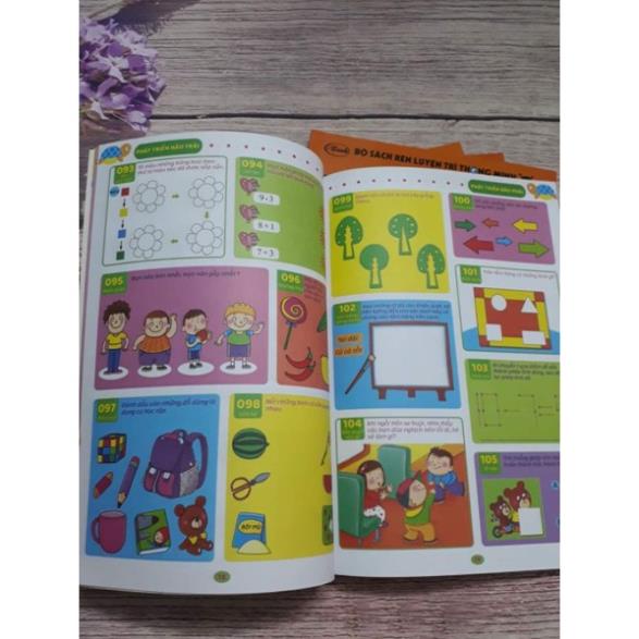 Sách - 1088 câu đố phát triển trí tuệ cho bé 5-6 tuổi (Bộ 4 cuốn)