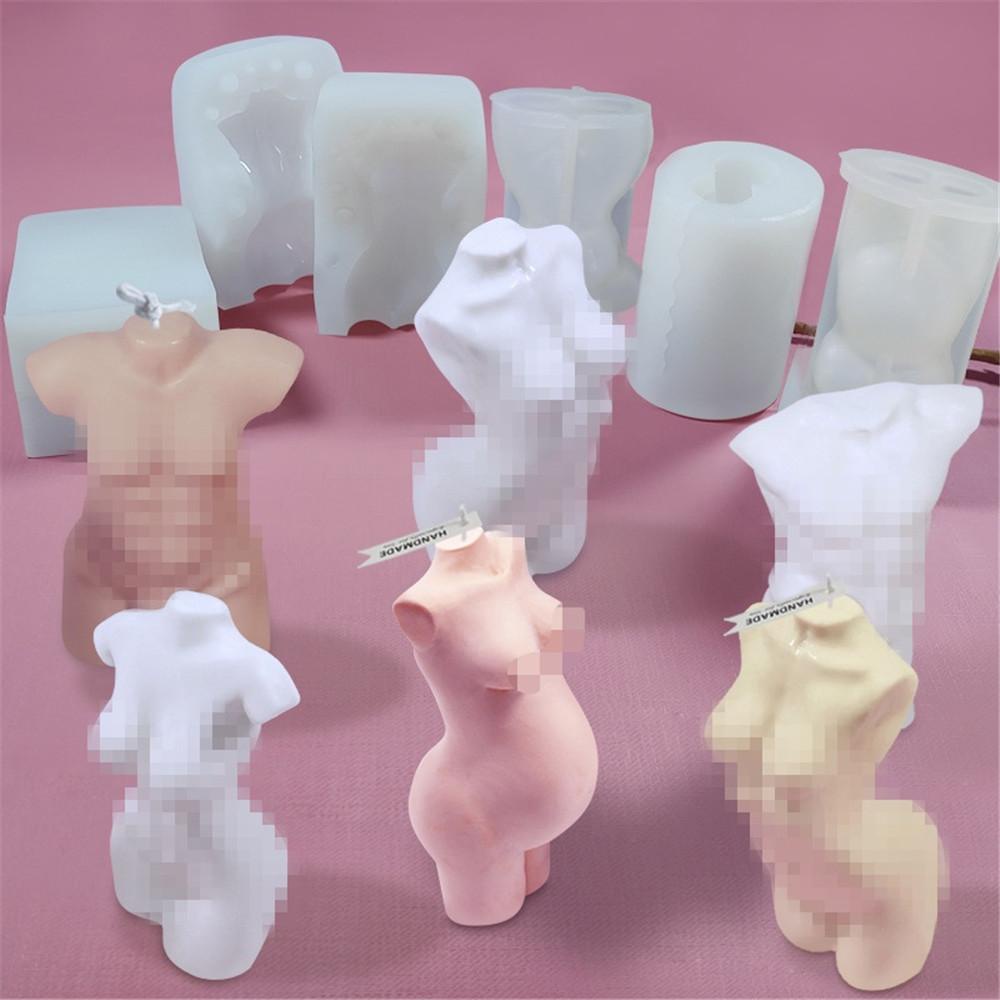 Khuôn Làm Nến Bằng Silicone Dành Cho Nữ