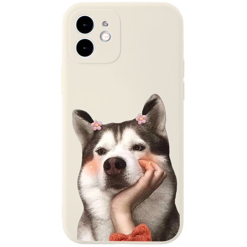 Ốp lưng GUMAN mềm ngộ nghĩnh cặp đôi dễ thương đẹp cho iPhone 14 13 12 11 Pro Max SE 2020 X XR XS 8 7 ip 6S 6 Plus kute XYB613