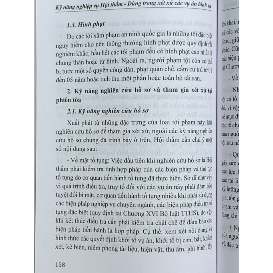 Sách luật - Kỹ năng nghiệp vụ hội thẩm dung trong xét xử các vụ án hình sự (Tái bản lần thứ nhất)