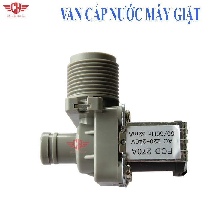 Van cấp nước máy giặt sanyo van điện từ máy giặt van nước máy giặt