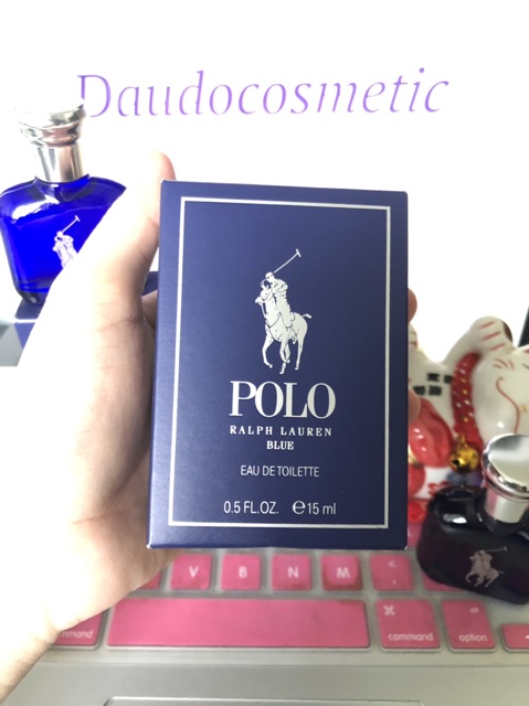 [ mini nam] Nước hoa Ralph Lauren Polo Blue Polo EDT 15ml | Thế Giới Skin Care