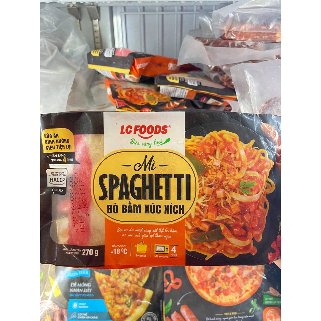 SPAGHETTI ( MỲ Ý ) BÒ BẰM XÚC XÍCH | BigBuy360 - bigbuy360.vn