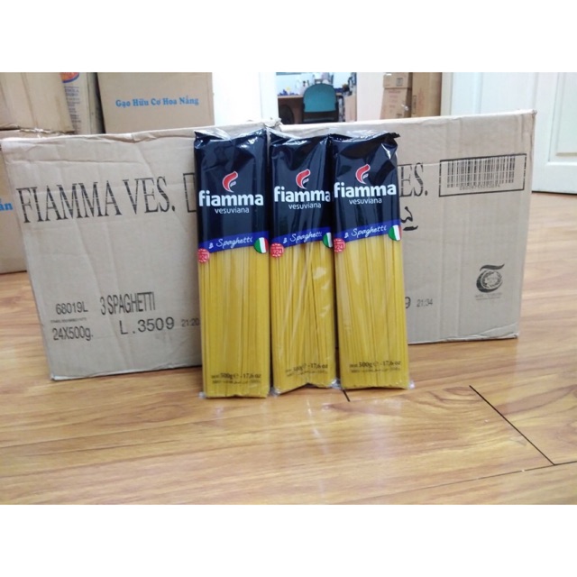 Combo 3 gói mỳ ý Fiamma 500g