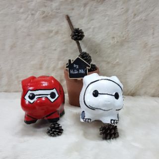 Heo đất handmade - Baymax