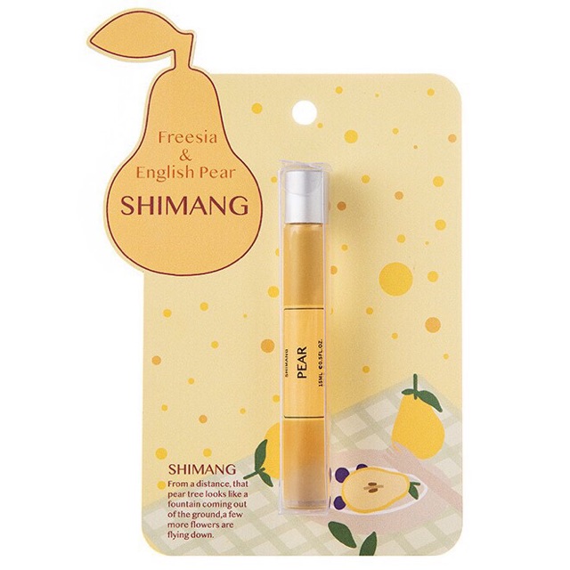 Nước hoa nữ shimang dạng lăn giữ mùi thơm lâu nước hoa nội địa trung | Thế Giới Skin Care