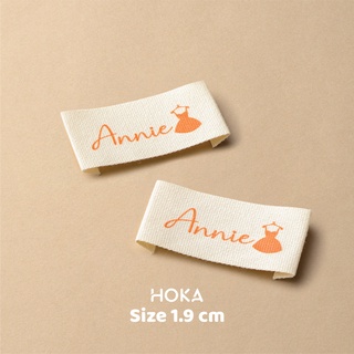 1.500 chiếc mác cotton in theo yêu cầu - [Hàng thiết kế] - Tag nhãn mác quần áo