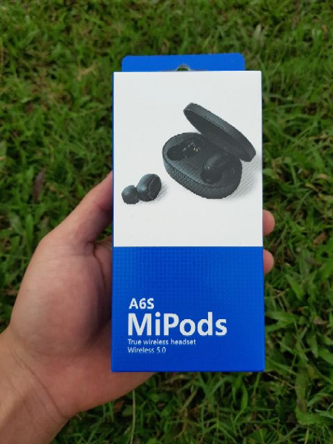 Tai Nghe Bluetooth mini Redmi Mipods A6S Bass Cực Mạnh, Thiết kế nhỏ gọn [Bảo Hành 6 Tháng Lỗi Đổi Mới]