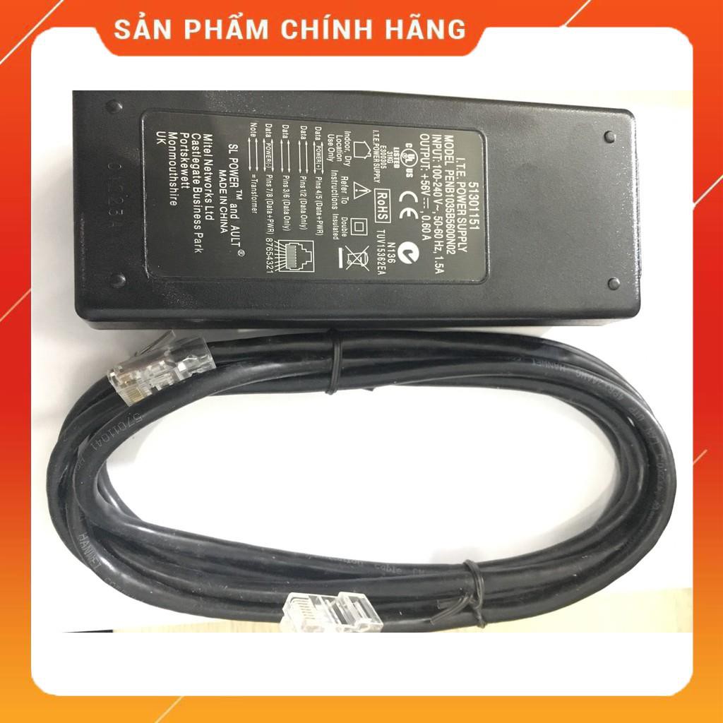 Cục nguồn POE 56V 0.6A 1 port 30W dailyphukien