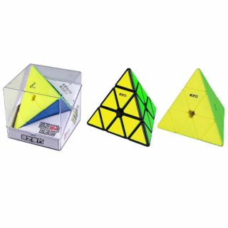 Rubik QiYi MS pyraminx mới ( hãng thiết kế có nam châm) rubik Nha Trang