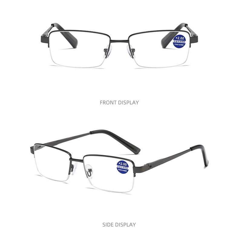 [+100°~+400°Kính Đọc Sách Chống Mệt Mỏi Thoải Mái Thời Trang Cho Nam Và Nữ