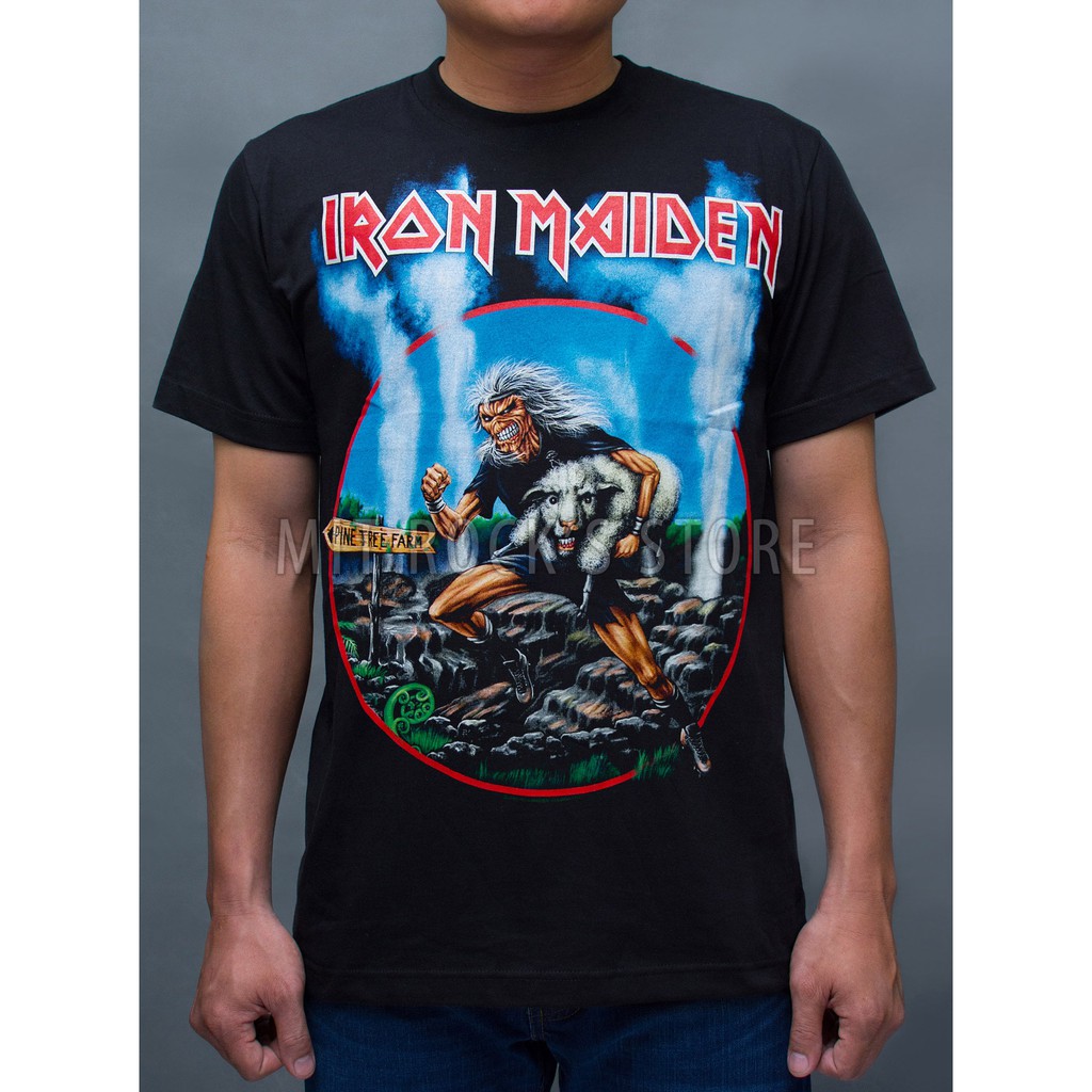 Áo Iron Maiden  - Rock band tee - Áo Rock - Size S, M, L, XL, XXL - Áo Thái Lan