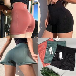 Quần Đùi Tập Gym Yoga Lưng Cao Thể Thao Nữ