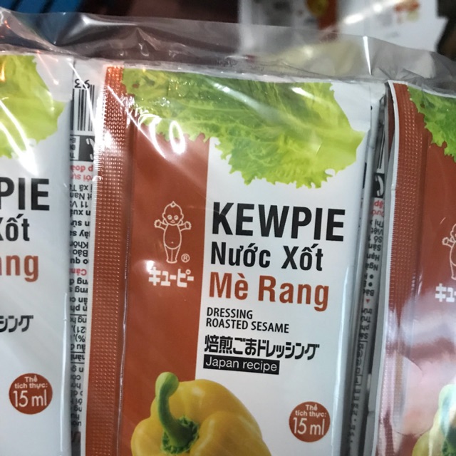 Nước Xốt Mè Rang 15Ml Kewpie- Combo 100 Gói