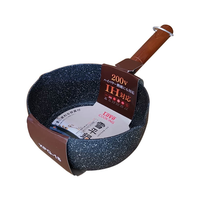 Chảo chống dính Đá y tế Nhật Bản Xuất khẩu sang Nhật Bản Đá cẩm thạch Tuyết Chảo y tế Nhật Bản Chảo 