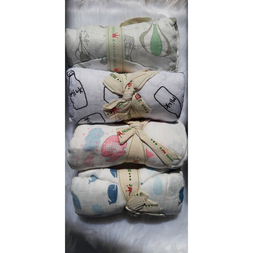 Khăn tre Aden &amp; Anais Việt Nam - Sợi Tre 100% 2 lớp