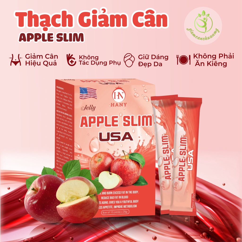 Thạch giảm cân apple slim usa ,giảm ngay 5 - ảnh sản phẩm 2