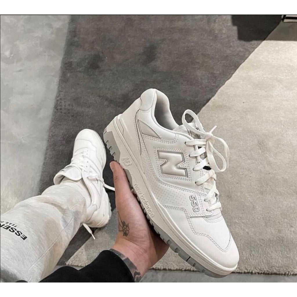 👲🏻 Giày New Balance 550 White Grey (chính hãng)