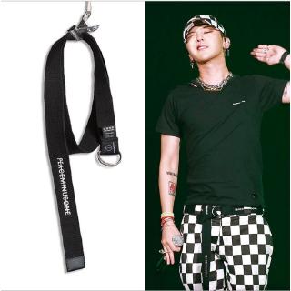 Peaceminusone Belts Dây lưng GD Same Paragraph Thắt lưng G-DRAGON PMO Black White Canvas Belt