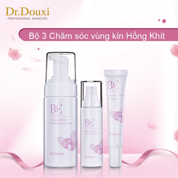 Set 3 sả phẩm Dr.Douxi :Dung Dịch Vệ Sinh+ Gel dưỡng hồng và se khít + Xịt Phụ Khoa